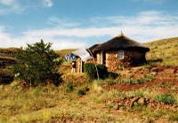 Local hut in Lesotho